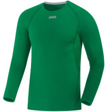 JAKO Langarmshirt Compression 2.0 (Polyester-Stretch-Tech) grün Unterwäsche Herren